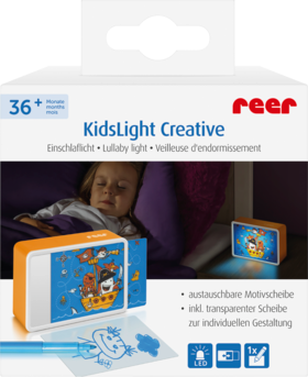 Reer Свет для детей KidsLight Creative Einschlaflicht "Pirat", 1 шт