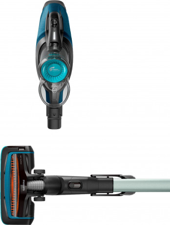 Philips Philips Nass-Trocken-Akkusauger FC6728/01 SpeedPro Aqua, beutellos, mit 50 Minuten Akkulaufzeit, Wischfunktion und 180°-Saugduse  Беспроводной пылесос Philips для влажной и сухой уборки FC6728/01 SpeedPro Aqua, без мешка, с временем автономной раб