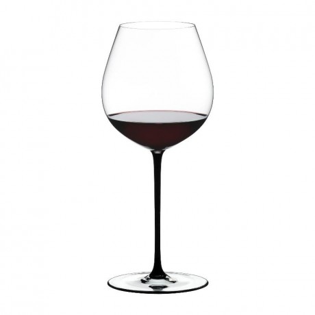 Riedel Riedel Fatto a Mano - schwarz Old World Pinot Noir Glas 705 ccm / h: 25 cm Riedel Fatto a Mano - черный бокал Old World Pinot Noir 705 куб. см / высота: 25 см