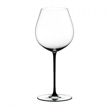 Riedel Riedel Fatto a Mano - schwarz Old World Pinot Noir Glas 705 ccm / h: 25 cm Riedel Fatto a Mano - черный бокал Old World Pinot Noir 705 куб. см / высота: 25 см