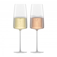 Zwiesel Glas Zwiesel Glas Simplify Sektglas mit Moussierpunkt - Leicht &amp; Frisch 407 ml / h: 240 mm Zwiesel Glas Simplify Бокал для шампанского с точкой мусса - легкий и свежий 407 мл / высота: 240 мм