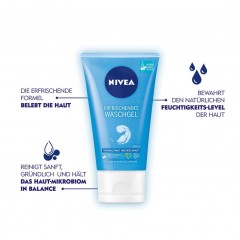 Nivea Erfrischendes Waschgel  Освежающий гель для умывания