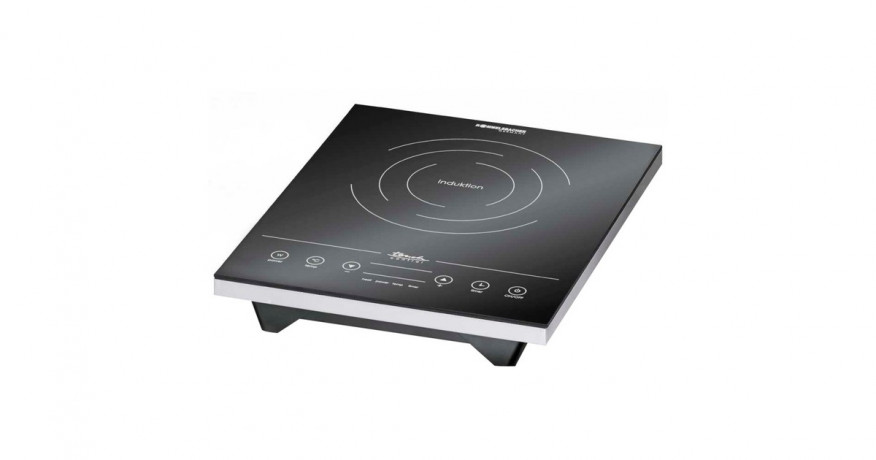 Rommelsbacher Rommelsbacher Kochplatte Induktion CT2010/IN schwarz/silber schwarz/silber Индукционная плита Rommelsbacher CT2010/IN черный/серебристый