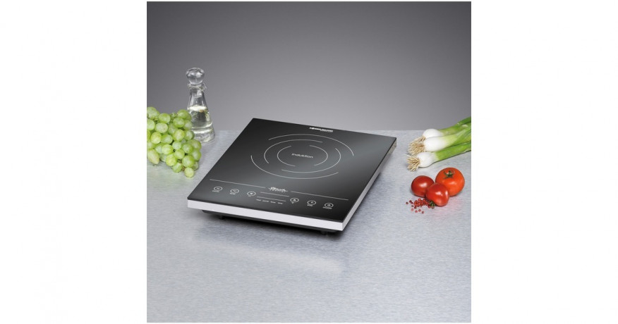 Rommelsbacher Rommelsbacher Kochplatte Induktion CT2010/IN schwarz/silber schwarz/silber Индукционная плита Rommelsbacher CT2010/IN черный/серебристый