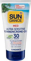 SUNDANCE Sonnencreme Солнцезащитный медицинский крем-гель ультрачувствительный Gel MED Ultra Sensitive LSF 30, 150 мл