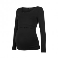 LOVE2WAIT Langarmstillshirt schwarz