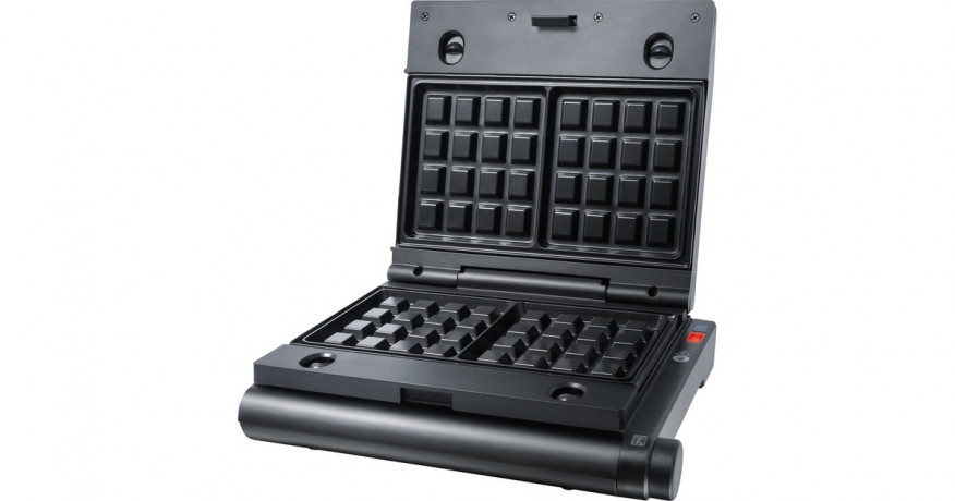 Steba Steba Multi-Snack-Maker 3in1 SG 55, Sandwichmaker schwarz, 1.100 Watt, mit 3 Platten-Sets  schwarz Steba Multi-Snack Maker 3in1 SG 55, сэндвичница, черная, 1100 Вт, с набором тарелок 3