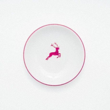 Gmundner Keramik Gmundner Keramik Bordeauxroter Hirsch Mokka-/Espresso-Untertasse glatt d: 11 cm Gmundner Ceramics Блюдце из красного оленя, мокко/эспрессо, бордо, гладкое, d: 11 см