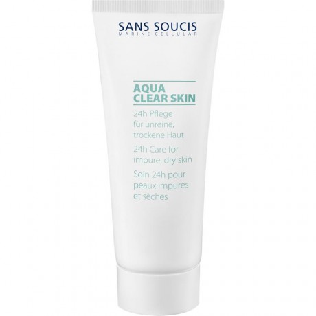 Sans Soucis Aqua Clear Skin 24h Pflege Fuss trockene Haut, Дневной крем для лица, 40 мл