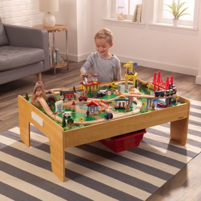 KidKraft Adventure Town Railway Set  Table Железнодорожный набор Adventure Town