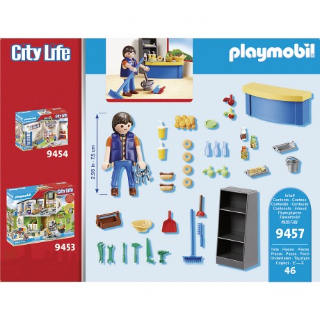PLAYMOBIL 9453 Большая школа с мебелью