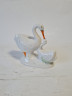 Фигурка винтажная Ungaria "Лебеди", фарфор, 11 см, Германия, 1960-70гг.