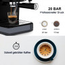Mutoy Mutoy Kaffeevollautomat Kaffeevollautomat,Espresso Siebtragermaschine 20 Bar, Kaffeemaschine fur den Hausgebrauch, 850W, 1,8 Liter Wassertank  Полностью автоматическая кофемашина Mutoy, эспрессо-портафильтр на 20 бар, кофемашина для домашнего исполь