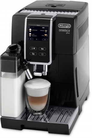 De'Longhi De'Longhi Kaffeevollautomat Dinamica Plus ECAM 370.70.B, mit LatteCrema Milchsystem und Kaffeekannenfunktion  Полностью автоматическая кофемашина De'Longhi Dinamica Plus ECAM 370.70.B с системой приготовления молока LatteCrema и функцией кофейни