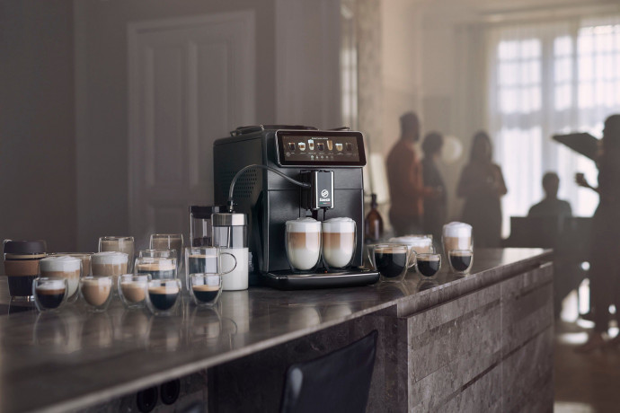 Saeco Saeco Kaffeevollautomat Saeco Xelsis Suprema SM8885/00  Полностью автоматическая кофемашина Saeco Saeco Xelsis Suprema SM8885/00