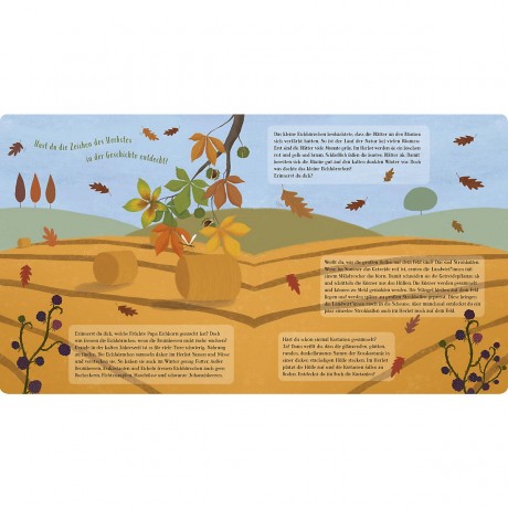 Carlsen Verlag Das Eichhornchen entdeckt den Herbst Белка открывает осень