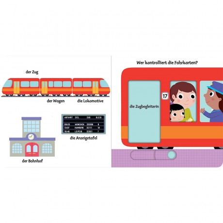 arsEdition Verlag Mein erstes Buch vom Zug Моя первая книга о поезде