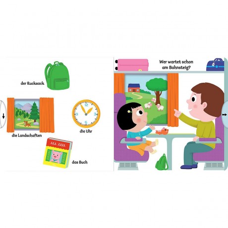 arsEdition Verlag Mein erstes Buch vom Zug Моя первая книга о поезде