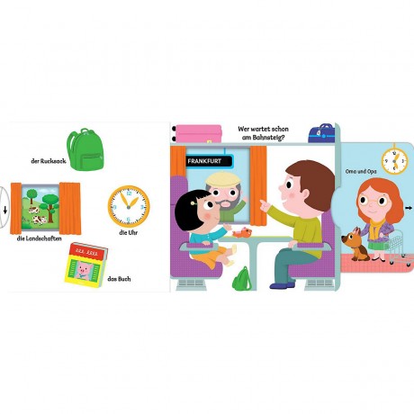 arsEdition Verlag Mein erstes Buch vom Zug Моя первая книга о поезде