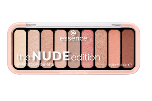 essence cosmetics  Lidschattenpalette the NUDE edition eyeshadow palette Pretty In Nude 10, Эссенс Палетка теней для век №10, 10гр