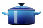 Le Creuset LE CREUSET Mini Cocotte 10cm Azure  blau LE CREUSET Mini Cocotte 10см Лазурный