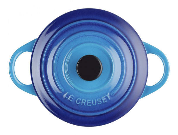 Le Creuset LE CREUSET Mini Cocotte 10cm Azure  blau LE CREUSET Mini Cocotte 10см Лазурный