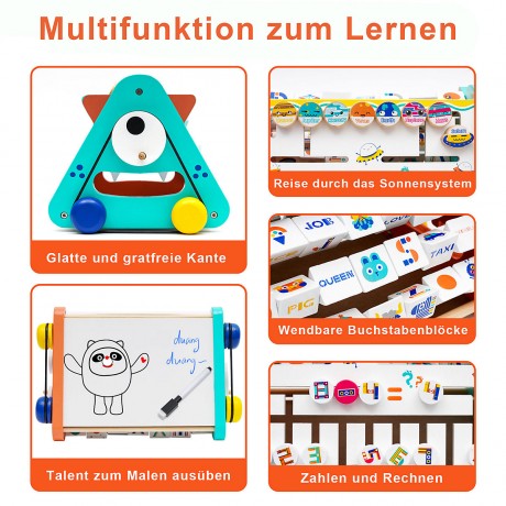 BeebeeRun Motorikwurfel motorikschleife Holzspielzeug Wurfel Кубик моторики Цикл моторики Деревянные кубики-игрушки