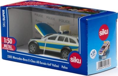 SIKU SIKU Super 2302 Mercedes-Benz E-Klasse All Terrain 4x4 Polizei 1:50 SIKU Super 2302 Mercedes-Benz E-Class All Terrain 4x4 Police 1:50