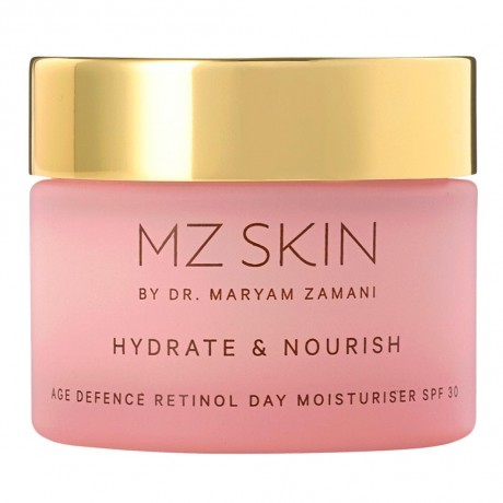 MZ SKIN Hydrate & Nourish Age Defence Retinol Day Moisturiser  Увлажняющий и питающий антивозрастной дневной увлажняющий крем с ретинолом