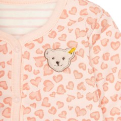 Steiff Wendejacke Jungle Feeling aus wattiertem Jersey Outdoorjacken Двусторонняя куртка Jungle Feeling из утепленного трикотажа Куртки для активного отдыха