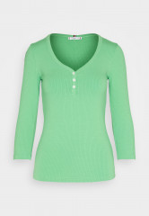 Tommy Hilfiger SLIM Long sleeved top spring lime SLIM Топ с длинными рукавами весенняя известь