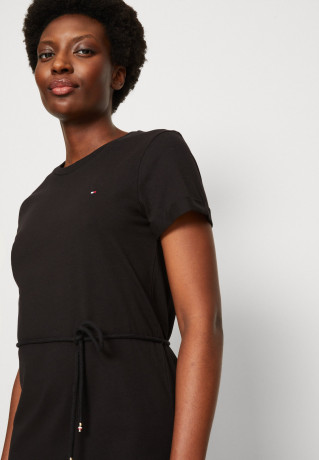 Tommy Hilfiger 1985 SHORT DRESS  Jersey dress black 1985 КОРОТКОЕ ПЛАТЬЕ Платье из джерси черный