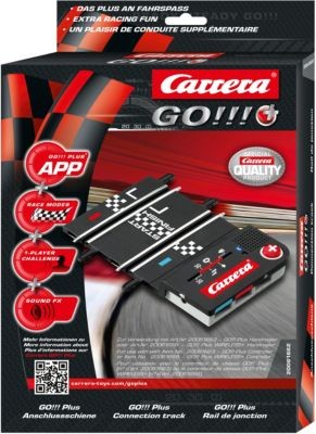 Carrera CARRERA GO!!! Plus  61662 Anschlussschiene КАРРЕРА ВПЕРЕД!!! Соединительная шина Plus 61662