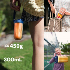 AUKUU AUKUU Smoothie-Maker Smoothie-Maker Mixer fur Smoothies und Shakes, Tragbarer Mixer, Klingen fur Saft  AUKUU Smoothie Maker Миксер для приготовления смузи для смузи и коктейлей, портативный блендер, лезвия для сока