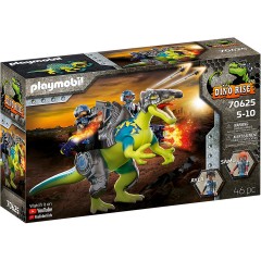PLAYMOBIL 2er Set: 70625 Spinosaurus: Doppelte Verteidigungs-Power + 70627 Triceratops: Randale um die legendaren Steine Набор из 2 предметов: 70625 Спинозавр: двойная защита + 70627 Трицератопс: буйство вокруг легендарных камней