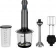 Grundig Grundig Stabmixer Set Delisia NovusTM BL 7180, 800 W, Edelstahlkorpus; Soft Start: Antispritz-Funktion; Zirkoniumklingen  Набор ручного блендера Grundig Delisia NovusTM BL 7180, 800 Вт, корпус из нержавеющей стали; Плавный пуск: функция защиты от 