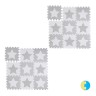 relaxdays 18 x Puzzlematte Sterne weiss-grau 18 ковриков-пазлов звезды бело-серые
