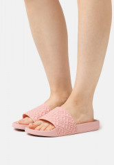 Tommy Hilfiger MONOGRAM POOL SLIDE Mules soothing pink ГОРКА ДЛЯ БАССЕЙНА MONOGRAM Мюли успокаивающий розовый