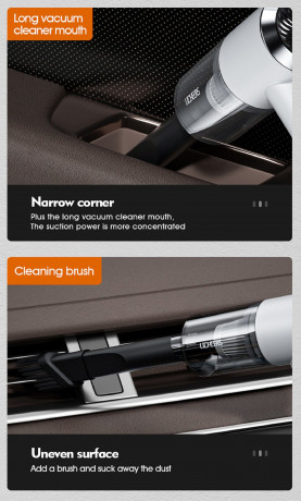 Licheers Licheers Akku-Handstaubsauger Auto Akku Handstaubsauger LC-366, klein, handlich, leicht  Беспроводной ручной пылесос Licheers автомобильный беспроводной ручной пылесос LC-366, маленький, удобный, легкий