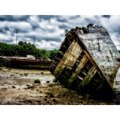 CALVENDO Puzzle CALVENDO Puzzle Das alte Boot Пазл CALVENDO Puzzle Старая лодка