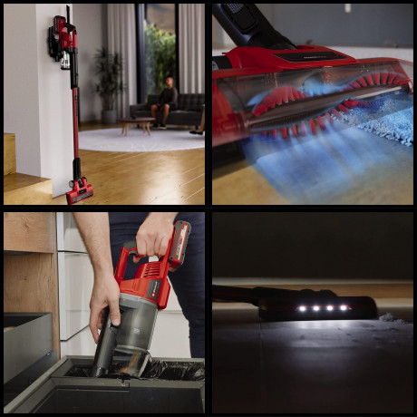 Einhell Einhell Akku-Hand-und Stielstaubsauger Einhell Akku Stielsauger TE-SV 18 Li solo beutellos Zyklonsauger inkl., beutellos  Беспроводной ручной пылесос Einhell Беспроводной пылесос Einhell TE-SV 18 Li Solo без мешка с циклонным пылесосом, без мешка