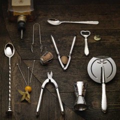 Robbe &amp; Berking Robbe &amp; Berking Martele Bar-Kollektion - 150 g versilbert Eiszange Robbe &amp;amp; Berking Martele Bar Collection - Щипцы для льда с серебряным покрытием, 150 г