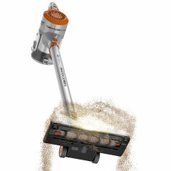 TurboTronic by Z-Line TurboTronic by Z-Line Akku-Hand-und Stielstaubsauger >8 kpa, 45 Min. Laufzeit, ultra-Leichtgewicht Boden Staubsauger, 120 W, beutellos, kabelloser Handsauger mit Wandhalterung rot Беспроводной ручной пылесос TurboTronic by Z-Line &amp;gt