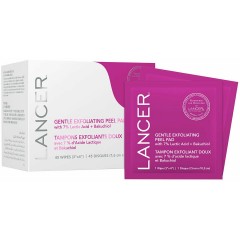 Lancer Gentle Exfoliating Peel Pads  Нежные отшелушивающие подушечки для пилинга