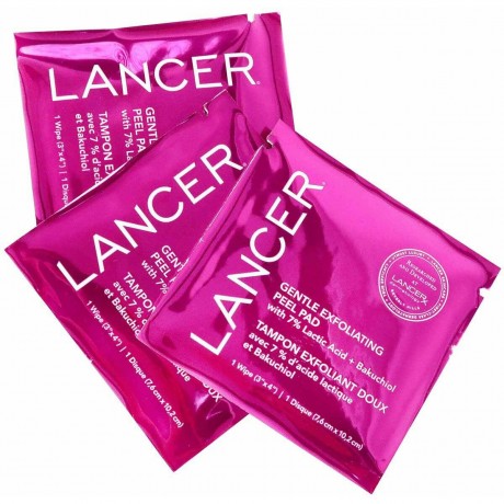 Lancer Gentle Exfoliating Peel Pads  Нежные отшелушивающие подушечки для пилинга