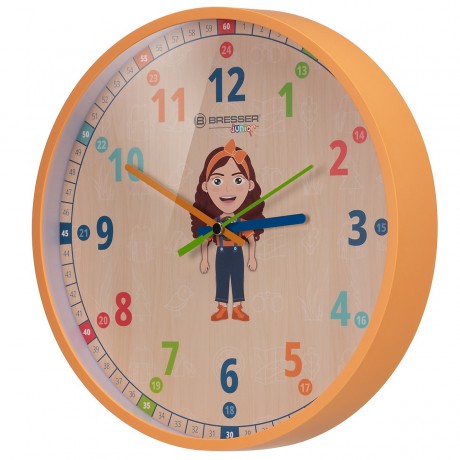 Bresser Junior Kinder-Wanduhr Детские настенные часы