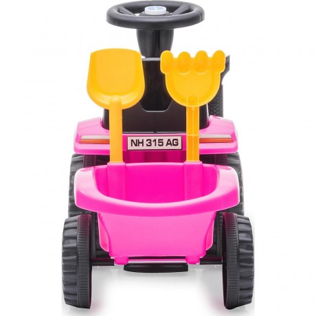 Jamara Rutscher New Holland T7 Traktor pink Трактор Rider New Holland T7 розовый