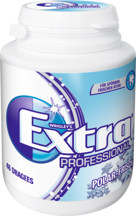EXTRA Professional Polar Frisch Жевательная резинка	 без сахара, 46 шт