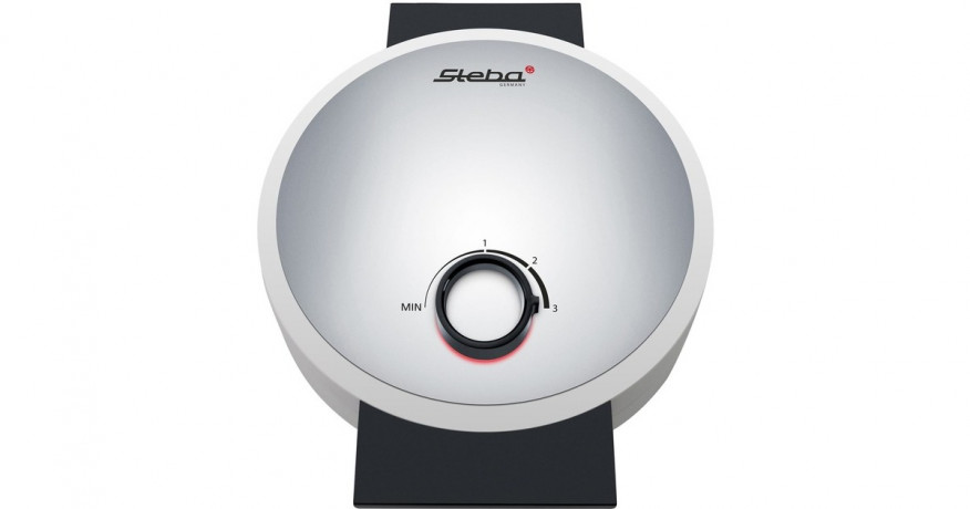 Steba Steba Waffeleisen WE 16 silber/weiss, 1.000 Watt  silber/weiss Вафельница Steba WE 16 серебристый/белый, 1000 Вт