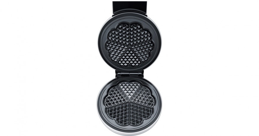 Steba Steba Waffeleisen WE 16 silber/weiss, 1.000 Watt  silber/weiss Вафельница Steba WE 16 серебристый/белый, 1000 Вт